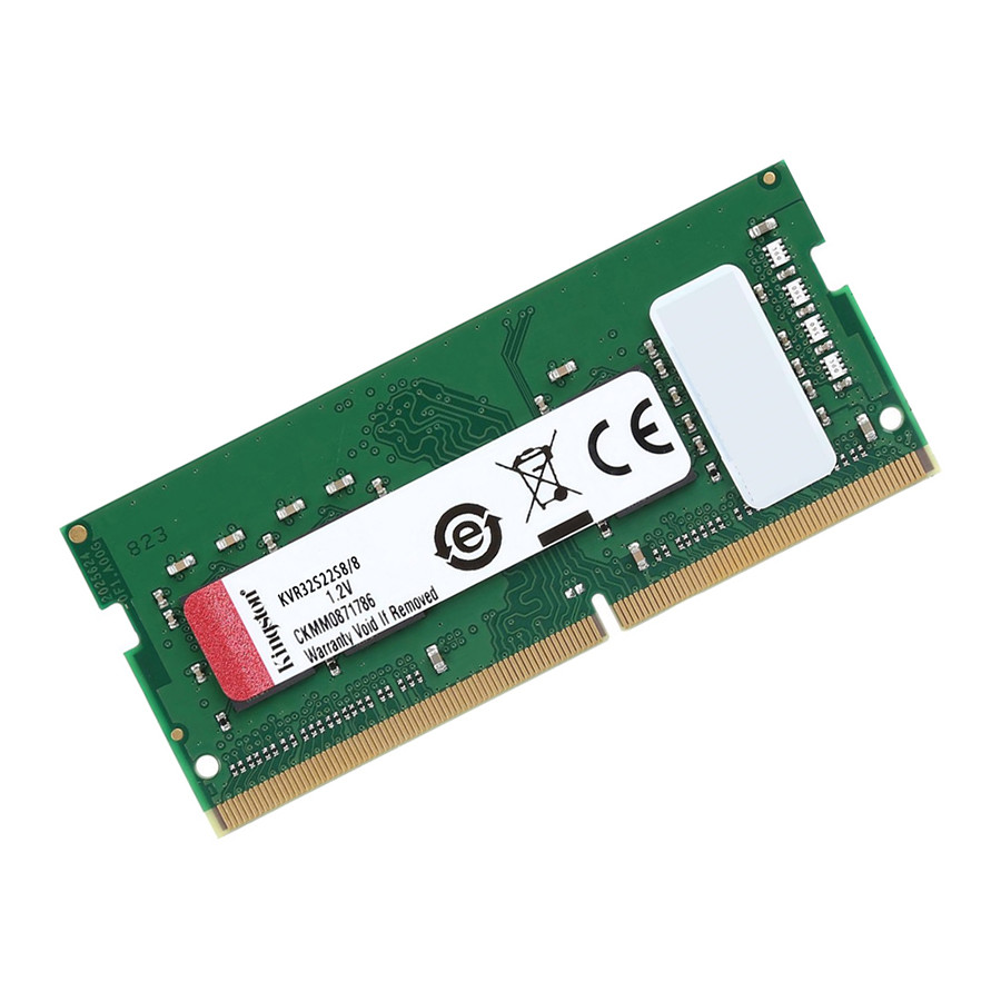 Ram Laptop Kingston 8GB DDR4 3200MHz SODIMM CL22 KVR32S22S8 8