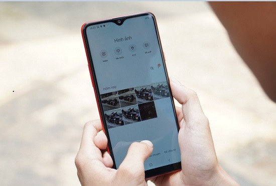 Dấu hiệu camera trước Samsung A20s bị hư Dấu hiệu camera trước Samsung A20s bị hư
