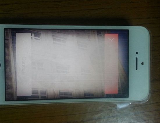 Màn hình iPhone 5s bị hư Màn hình iPhone 5s bị hư