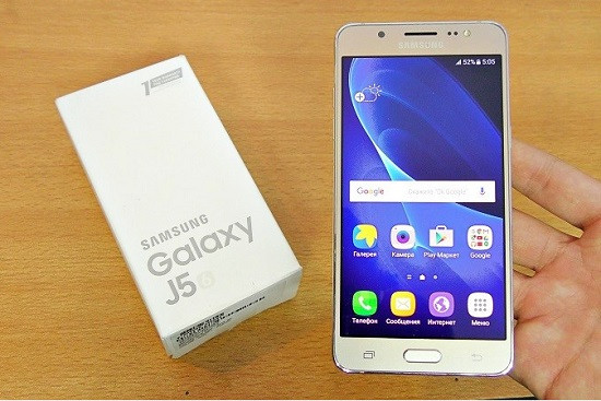 Samsung J5 2016 sở hữu thiết kế bắt mắt