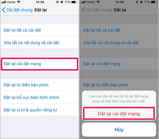 Khắc phục lỗi không kiểm tra được trung tâm tin nhắn iPhone