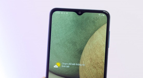 Nhận biết camera trước Samsung A12 bị hư hỏng Nhận biết camera trước Samsung A12 bị hư hỏng