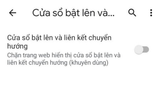 Chặn quảng cáo trên trình duyệt Chrome