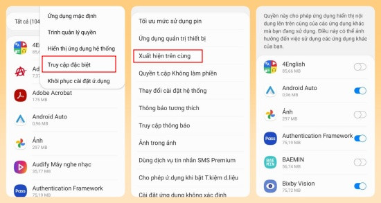 Chặn quảng cáo trên ứng dụng Samsung