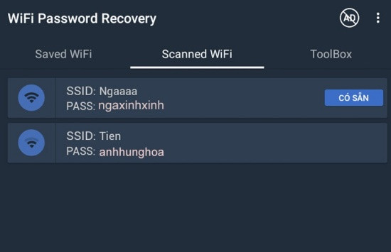 Cách xem mật khẩu Wifi trên điện thoại Vivo đã root