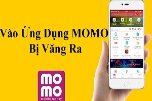 Hướng dẫn khắc phục sự cố vào ứng dụng MoMo bị văng ra