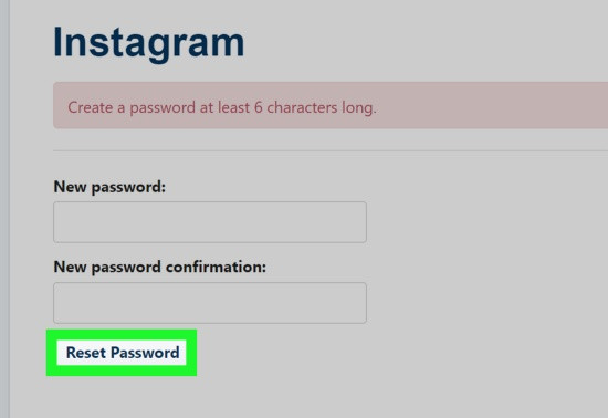 cách đổi mật khẩu instagram