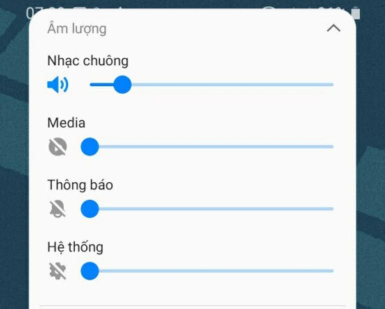 Điều chỉnh âm thanh Samsung