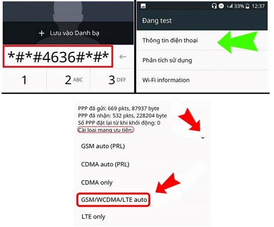 Khắc phục Xiaomi không bật được 3G/4G