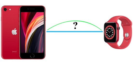 Khoảng cách kết nối iPhone và Apple Watch Khoảng cách kết nối iPhone và Apple Watch
