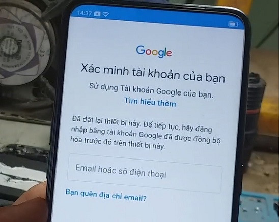 Nguyên nhân Oppo bị khóa tài khoản Google Nguyên nhân Oppo bị khóa tài khoản Google