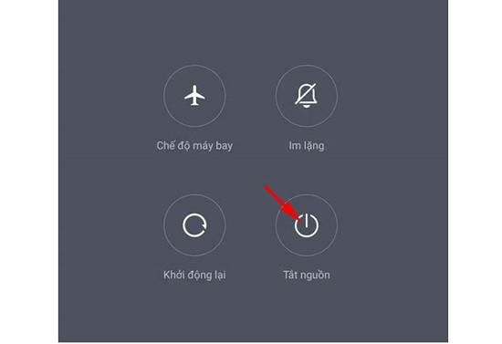 Tắt nguồn điện thoại Xiaomi Tắt nguồn điện thoại Xiaomi