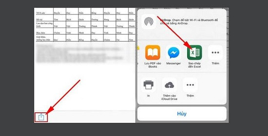 Cách đọc file excel trên điện thoại iPhone Cách đọc file excel trên điện thoại iPhone