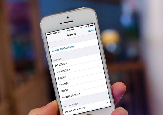 Phòng tránh tình trạng mất danh bạ trên iPhone