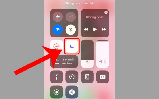 Bạn cần tắt bỏ chế độ Không làm phiền trên iPhone 11 Pro Max