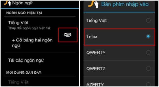 Cài đặt bàn phím tiếng Việt trên Oppo