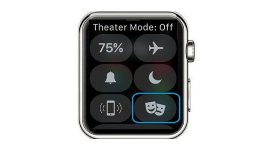 Chế độ rạp hát Apple Watch