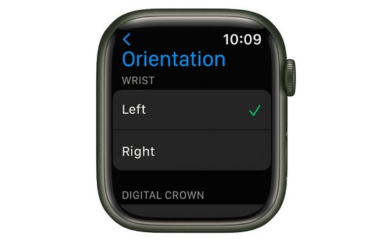 Hướng đồng hồ Apple Watch Hướng đồng hồ Apple Watch