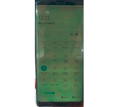Khắc phục Samsung Note 9 bị xanh màn hình
