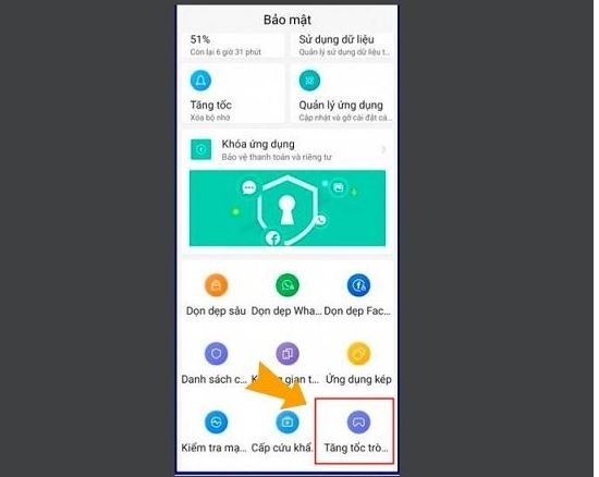 Mục bảo mật trên điện thoại Xiaomi Mục bảo mật trên điện thoại Xiaomi