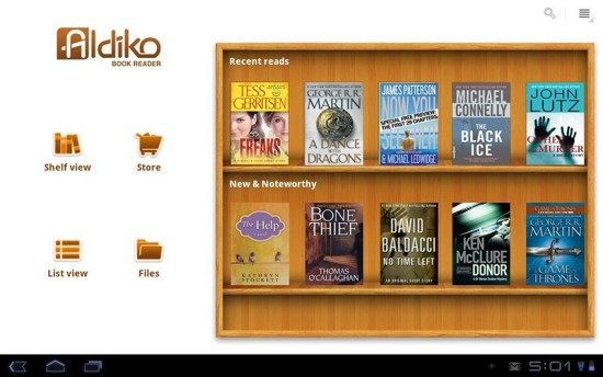 ứng dụng Aldiko Book Reader