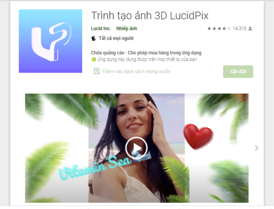 Đừng bỏ lỡ cơ hội xem thử công cụ chuyển đổi ảnh từ 2D sang 3D online, giúp cho tác phẩm của bạn trở nên sống động và sâu sắc hơn bao giờ hết.