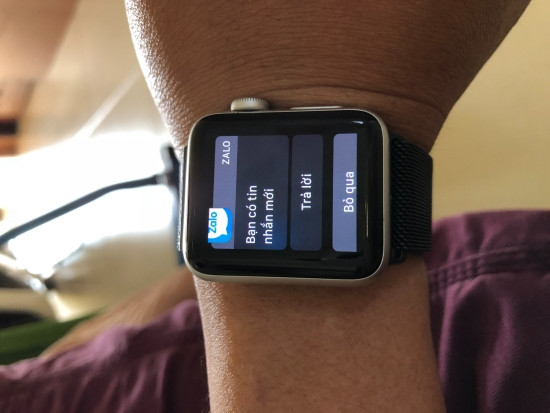 Không tải được Zalo trên Apple Watch