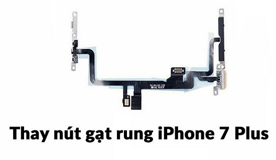 Thay nút gạt rung iPhone 7 Plus chất lượng cao