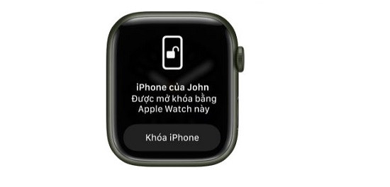 Mở khóa iPhone bằng Apple Watch khi đeo khẩu trang