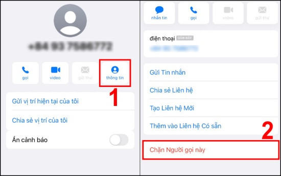 Cách chặn tin nhắn SMS trên iPhone