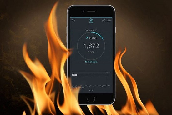 iPhone nóng máy và hao pin nhanh