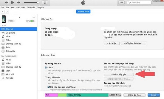 Mở khóa iPhone 12 bằng iTunes bước 6