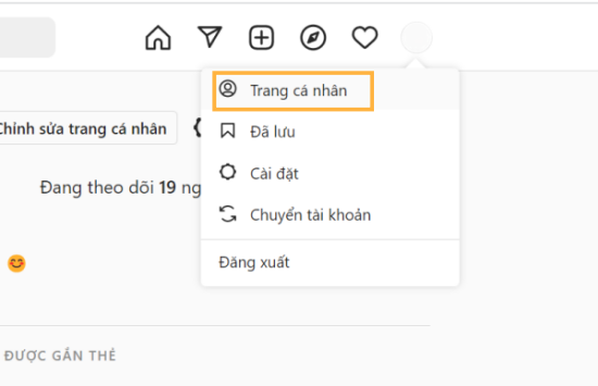 Cách chỉnh sửa bài đăng Instagram trên máy tính bước 1 Cách chỉnh sửa bài đăng Instagram trên máy tính bước 1