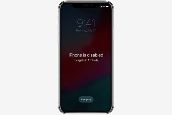 iPhone 12 bị vô hiệu hóa kết nối iTunes