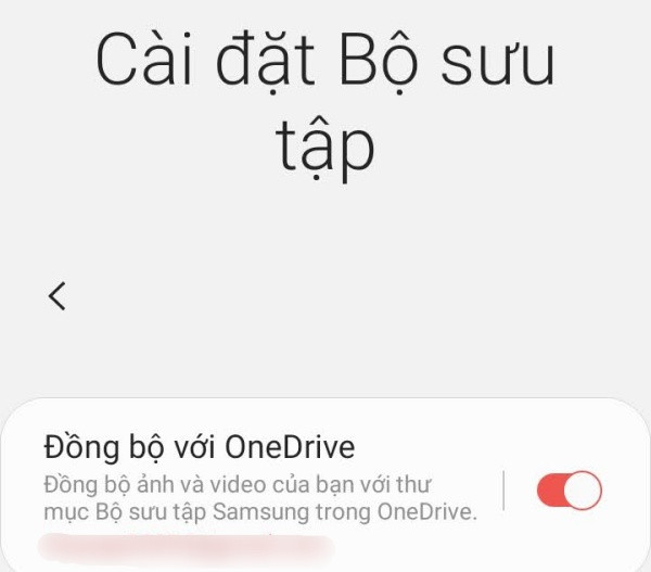 Hủy đồng bộ với OneDrive