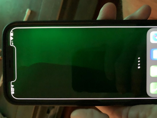 iPhone 11 Pro bị lỗi màn hình xanh