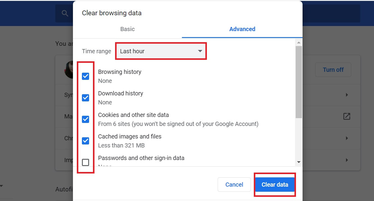 Xóa lịch sử duyệt Web Xóa lịch sử duyệt Web