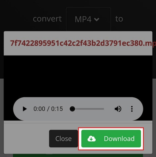 Cách chuyển video TikTok sang Mp3 với CloudConvert