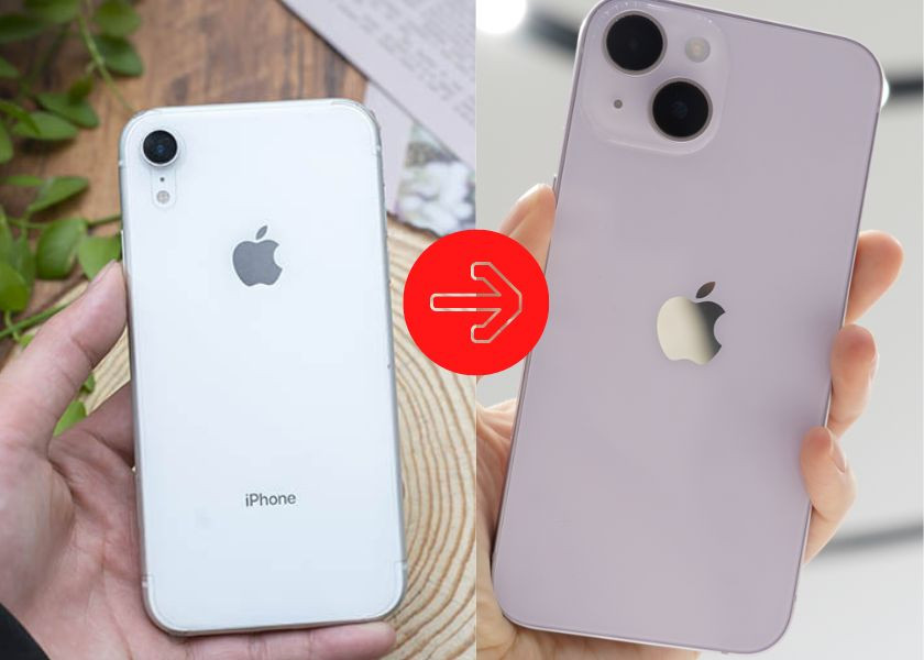 độ vỏ iPhone XR lên iPhone 14