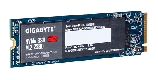 Ổ cứng SSD M2 Gigabyte 128G 2280 PCle Nvme3*4