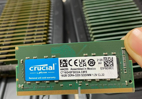 Ram Laptop Crucial DDR4 16GB 3200MHz 1.2v CT16G4SFS832A Ram Laptop Crucial DDR4 16GB 3200MHz 1.2v CT16G4SFS832A