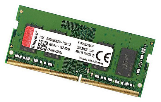 Thay Ram Laptop Kingston 4GB DDR4 3200MHz SODIMM CL22 - KVR32S22S6/4
