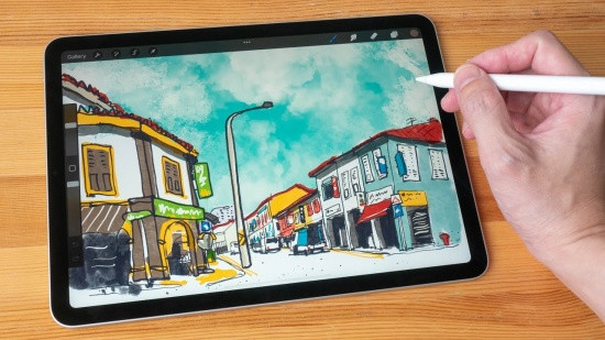 Vẽ trên iPad Air Vẽ trên iPad Air