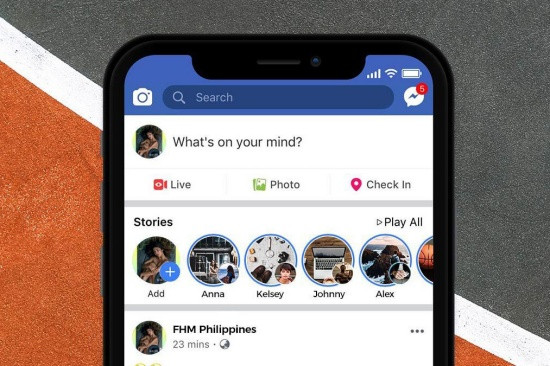 Đăng Story Facebook bằng thiết bị iOS