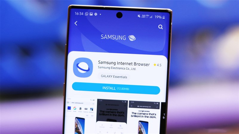 Cách khắc phục lỗi Samsung Internet không load được