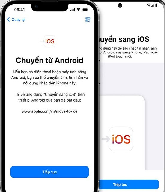 Chuyển sang iOS