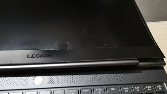 Dấu hiệu màn hình Lenovo Legion bị hư hỏng