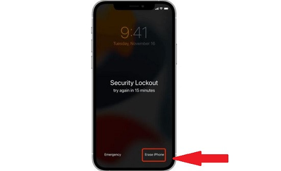 Màn hình khóa bảo mật iPhone