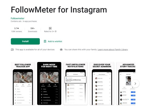 Ứng dụng FollowMeter