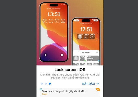 Biến Samsung thành iPhone Bước 1 Biến Samsung thành iPhone Bước 1